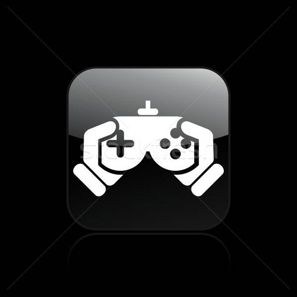 600x600 Videogame Icon Vector Illustration Myvector