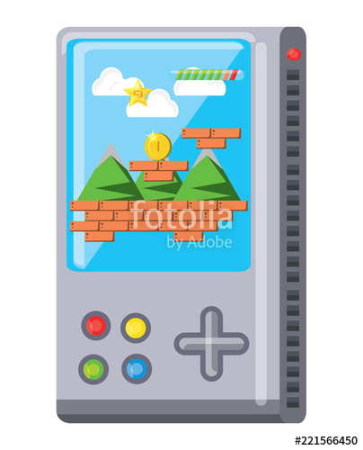 404x500 Portable Videogame Icon Stock Image And Royalty Free Vector