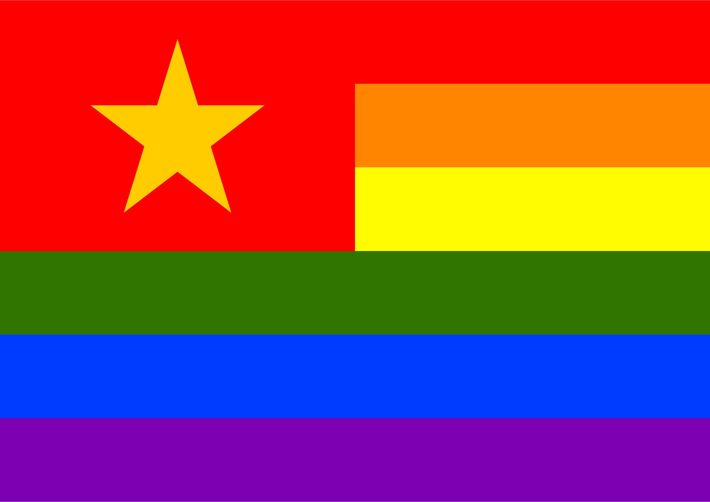2400x1698 Rainbow Flag Vietnam Icons Png