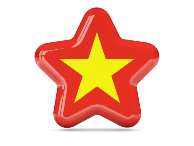 640x480 Star Icon Illustration Of Flag Of Vietnam