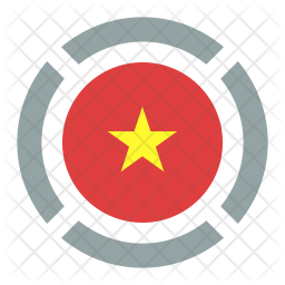 256x256 Vietnam Flag Icon Of Flat Style