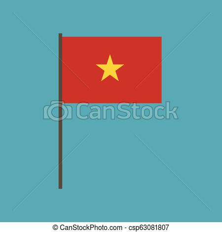 450x470 Vietnam Flag Icon In Flat Design Independence Day Or National Day