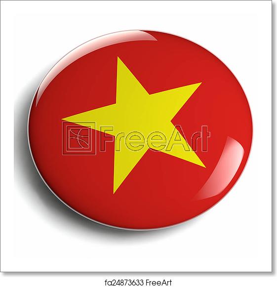 561x581 Free Art Print Of Vietnam Flag Vietnam Flag Icon Freeart