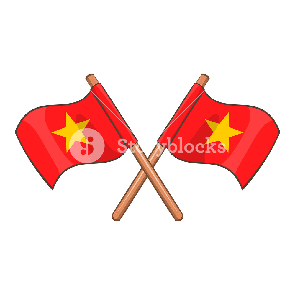 1000x1000 Flag Of Vietnam Icon Cartoon Illustration Of Flag Of Vietnam Icon