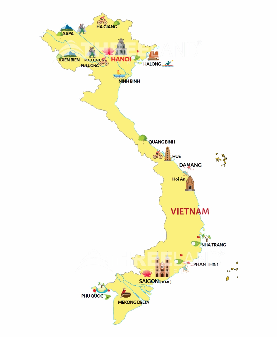 Vietnam Map Icon