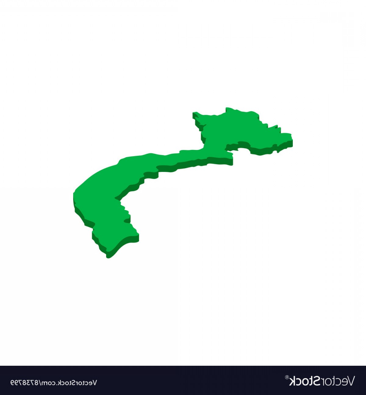 1200x1296 Vietnam Map Icon Isometric D Style Vector Geekchicpro