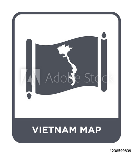 430x500 Vietnam Map Icon Vector