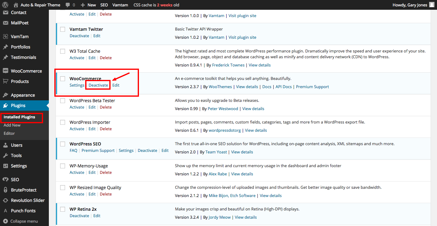 1431x741 How To Remove The Shopping Cart Icon In The Header Vamtam Help Desk