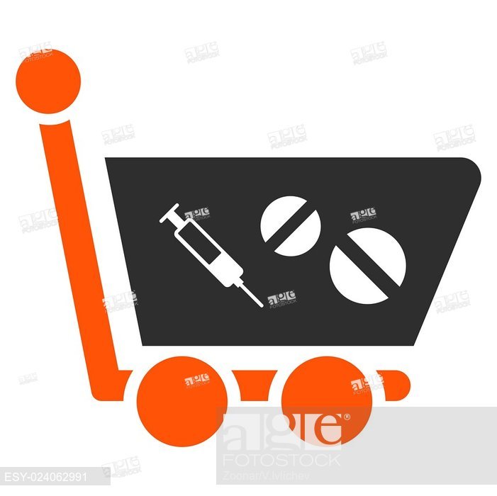 701x700 Medication Shopping Cart Icon, Stock Photo, Picture And Low Budget