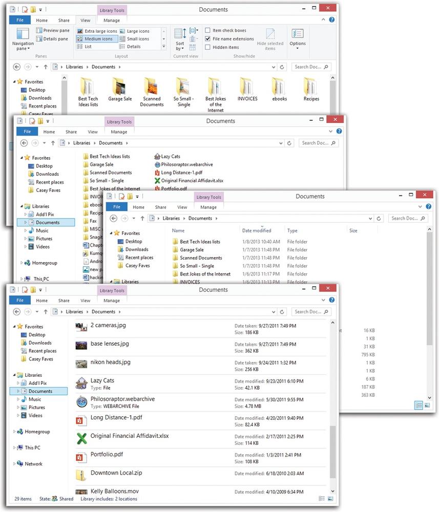 Icon And List Views 857x1000 Icon And List Views