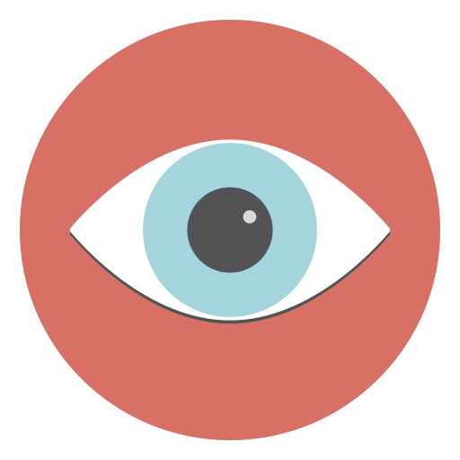 512x512 Eye, View Icon Free Of Flat Office Icons