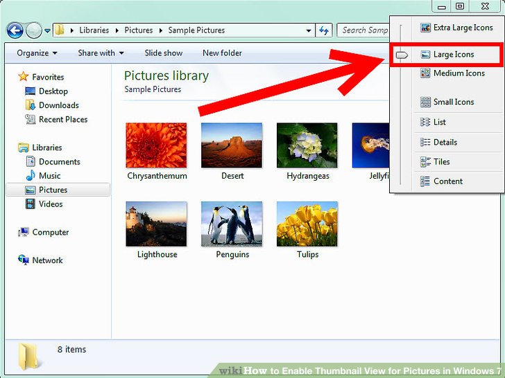 728x546 How To Enable Thumbnail View For Pictures In Windows Steps