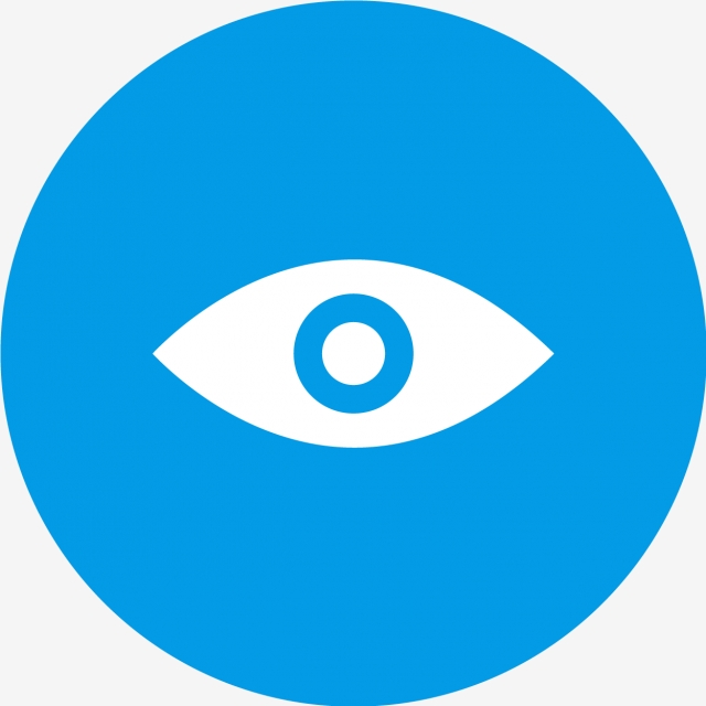 640x640 Vector Eye Icon, Eye, View, Visibility Icon Png And Vector