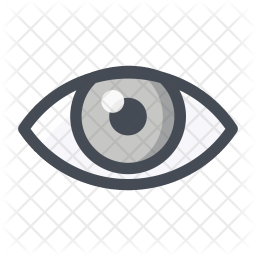 256x256 View Icon Of Colored Outline Style