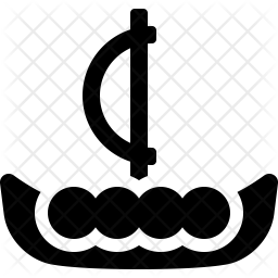 Viking Icon Of Glyph Style 256x256 Viking Icon Of Glyph Style