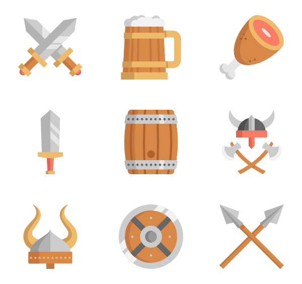 Viking Icons 600x564 Viking Icons