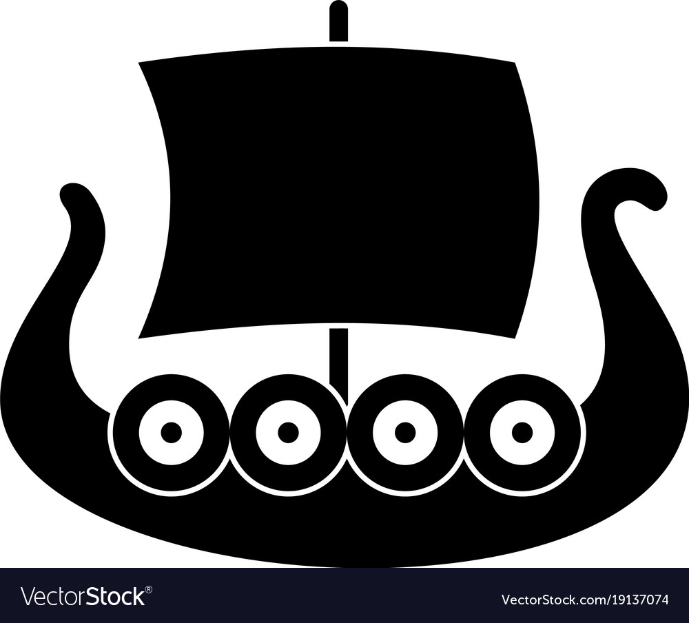 Viking Ship Icon 1000x904 Viking Ship Icon