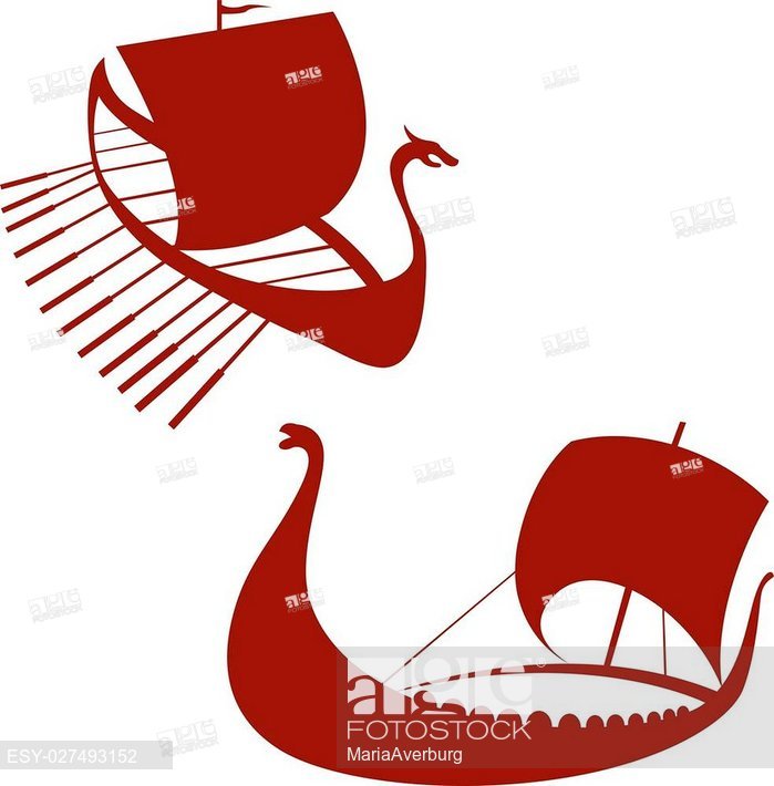 699x710 Viking Ship Icon Longship Isolated On White Vector Illustration
