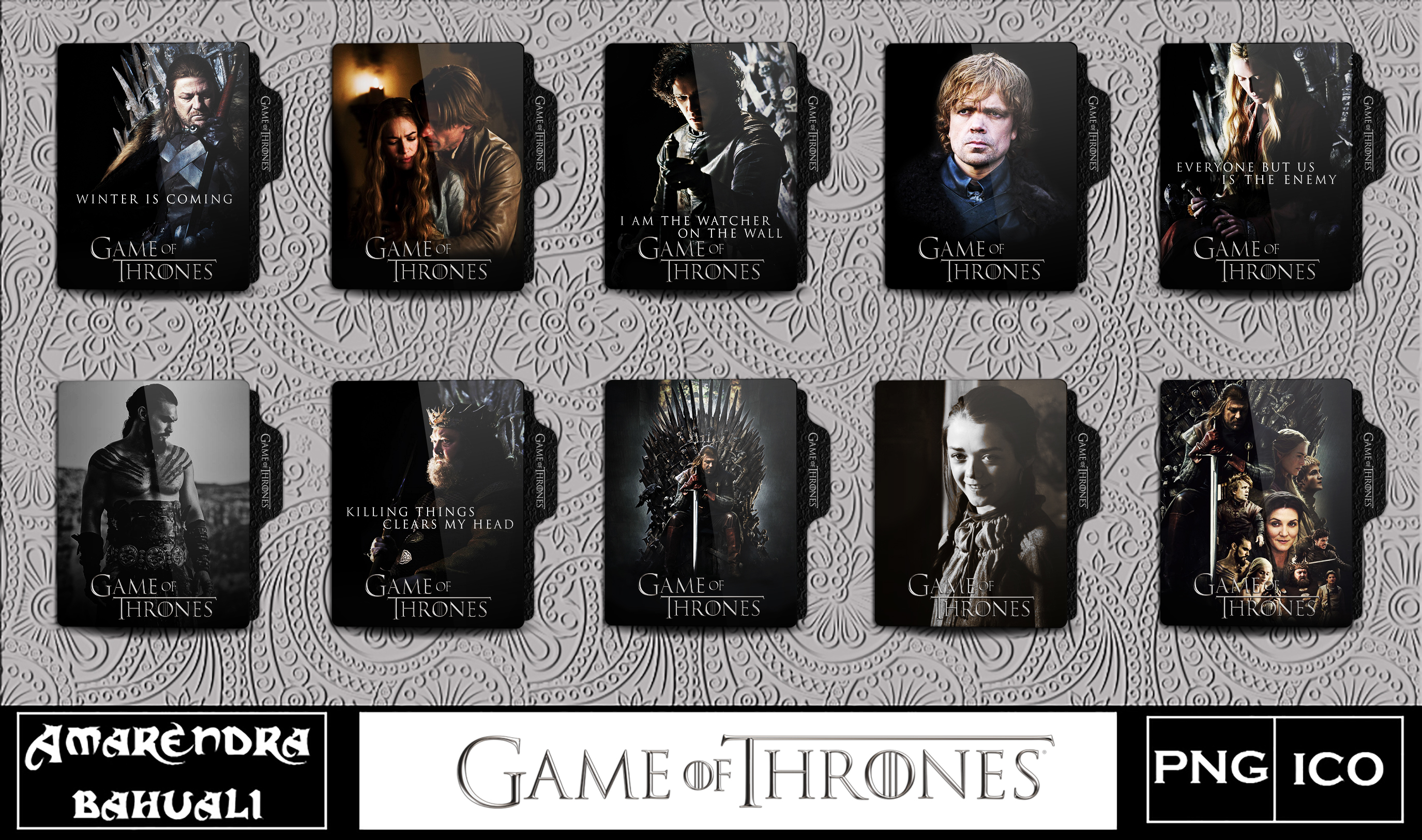 2750x1625 Mac Icons Game Of Thrones