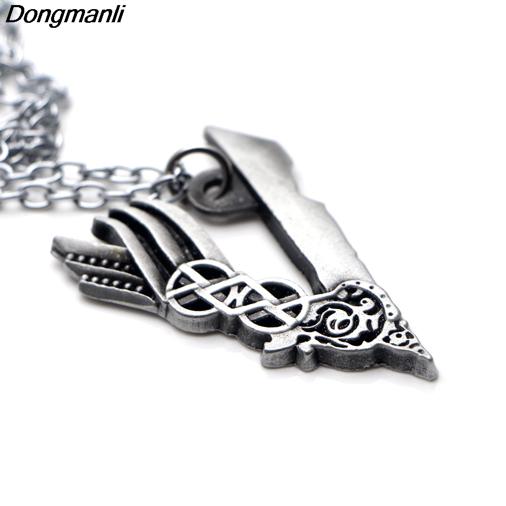 1000x1000 Dongmanli Jewelry Tv Series Vikings Icon Necklace Vikings V