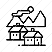 168x168 Mountain Village Icon