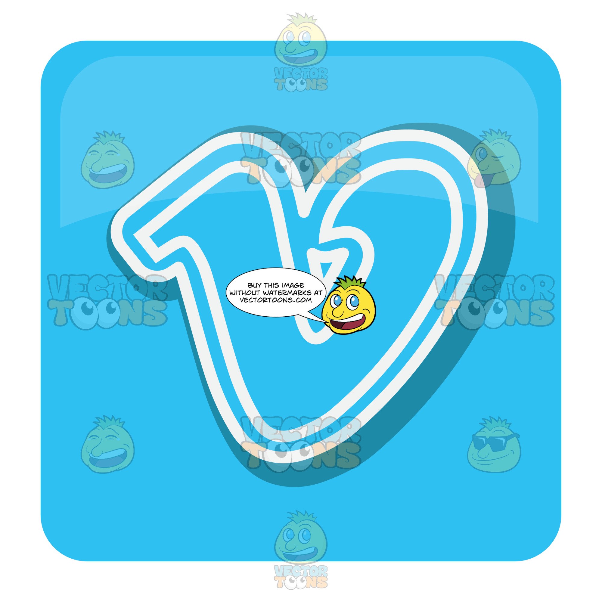 2000x2000 Vimeo Logo Icon Clipart Cartoons