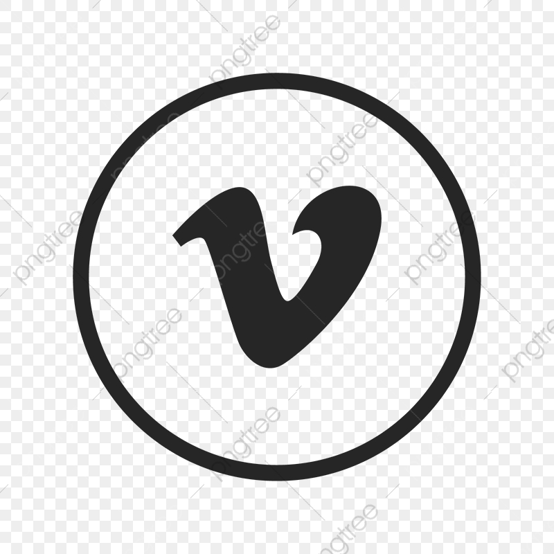 800x800 Vimeo Icon, Vimeo, Black, White Png And Vector With Transparent