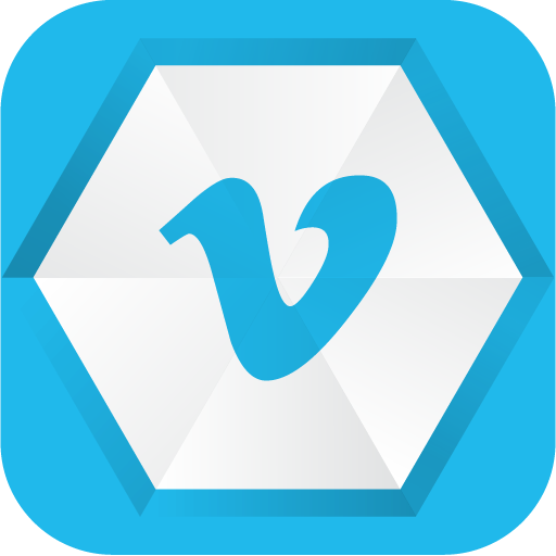 512x512 Vimeo Icon Noir Social Media Iconset Uiconstock