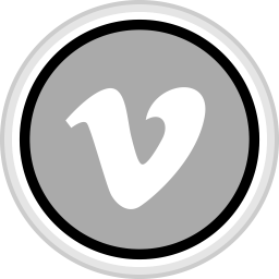 256x256 Vimeo Logo Icon Of Flat Style