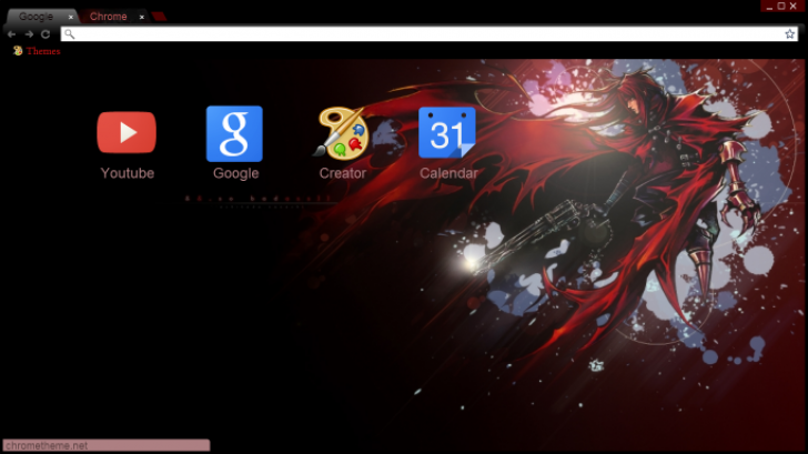 728x409 Vincent Valentine Chrome Theme