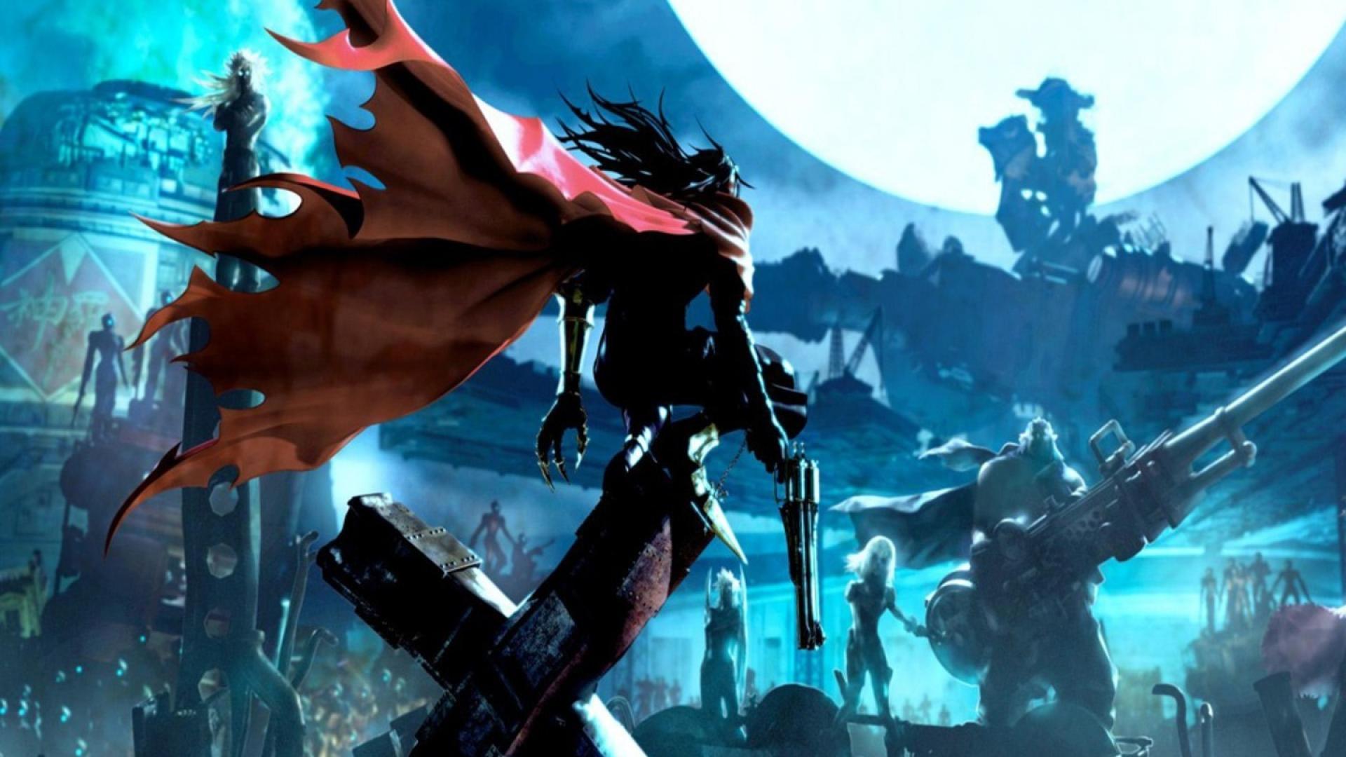 1920x1080 Final Fantasy Vii Vincent Valentine Wallpaper