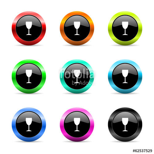 500x500 Vine Icon Vector Set Stock Image And Royalty Free Vector