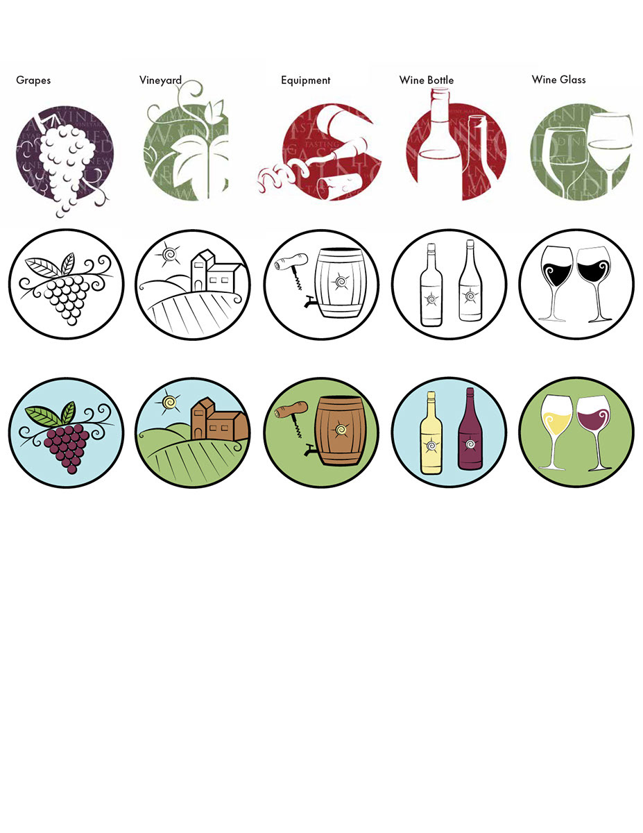 927x1200 Vineyard Icon Redesign On Behance