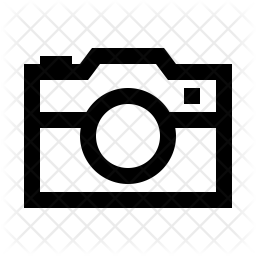 256x256 Vintage Camera Icon Of Line Style