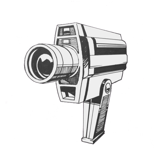 500x500 Vintage Video Camera Icon Beth Yeshua Messianic Synagogue