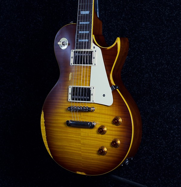 598x620 Vintage Icon Series In Distressed Tobacco Sunburst Reverb