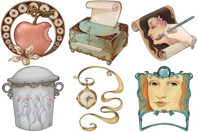 390x260 Vintage Icons