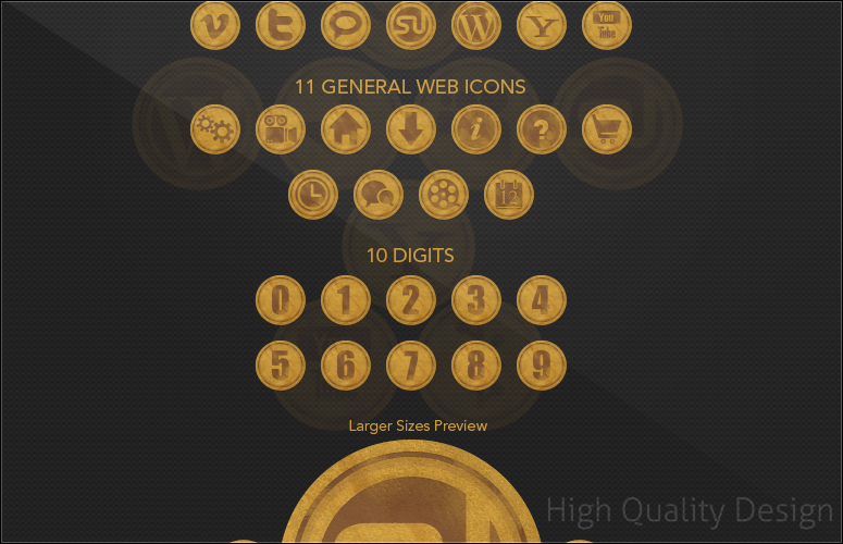 775x500 Vintage Icons Pack