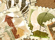 184x136 Free Icons Vintage Postage Stamps Social Media Icon Pack