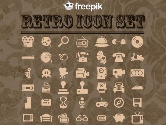 540x405 Vintage Freebies For Designers