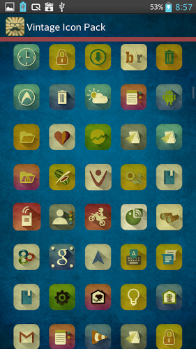 281x500 Vintage Icon Pack Apk