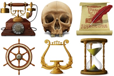 390x260 Vintage Icons