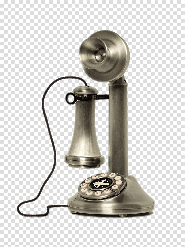 736x981 Vintage Gray Telephone, Early Century Vintage Phone Icon