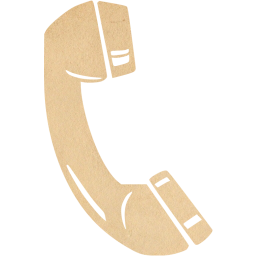 256x256 Vintage Paper Phone Icon