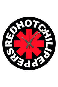 200x300 Official Red Hot Chili Peppers Logo Bottleclock Wall Clock