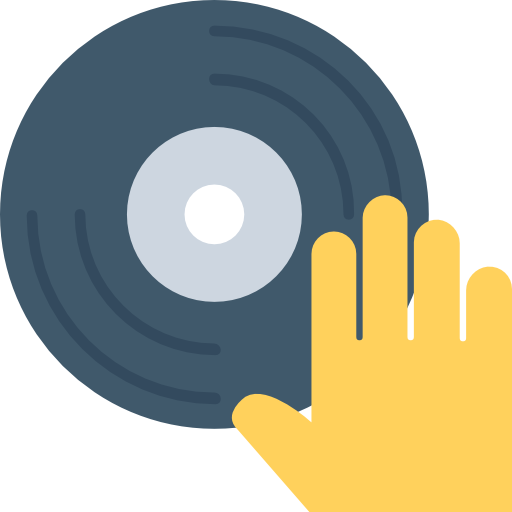 512x512 Vinyl Icon Party And Celebration Set Vectors Market