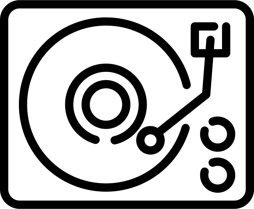 980x806 Vinyl Record Player Png Icon Free Download