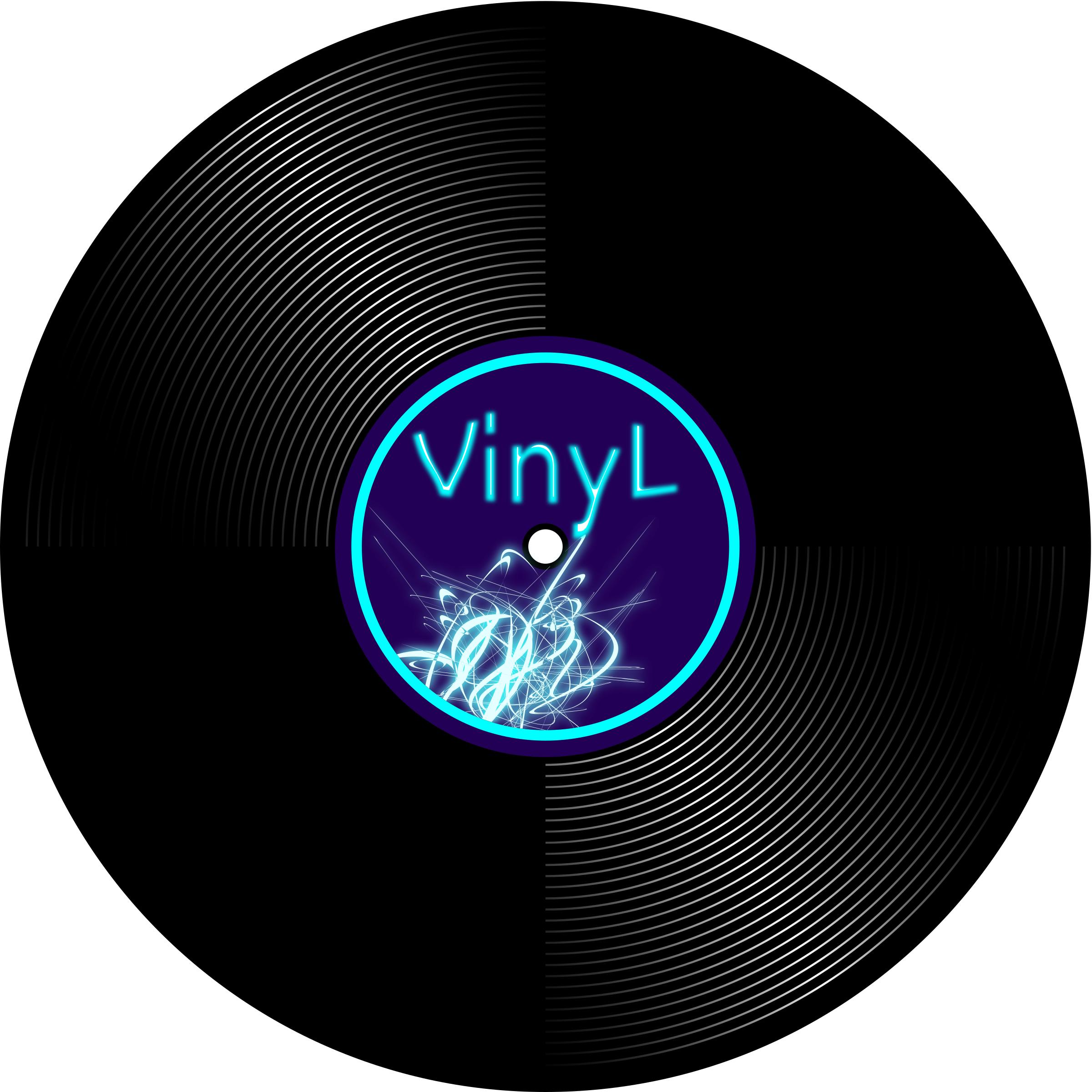 2400x2400 Vinyl Blue Icons Png