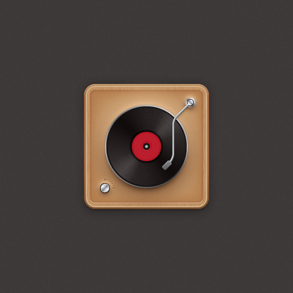 600x600 Create A Vinyl Record Player Icon In Adobe Illustrator