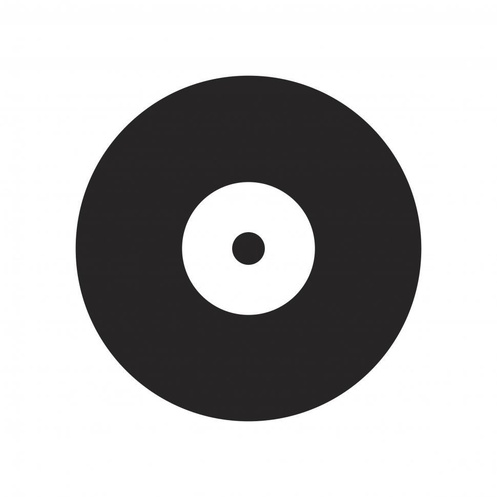 970x970 Get Free Stock Photos Of Vinyl Record Vector Icon Online